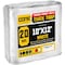 Core Tarps Heavy Duty Tarp, 12 ft L x 0.5 mm H x 10 ft W, 20 Mil, White, Polyethylene CT-704-10X12 - alternate 1